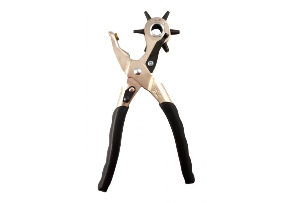 TENAZA SACABOCADOS ESTAMPADA MANGO NEGRO