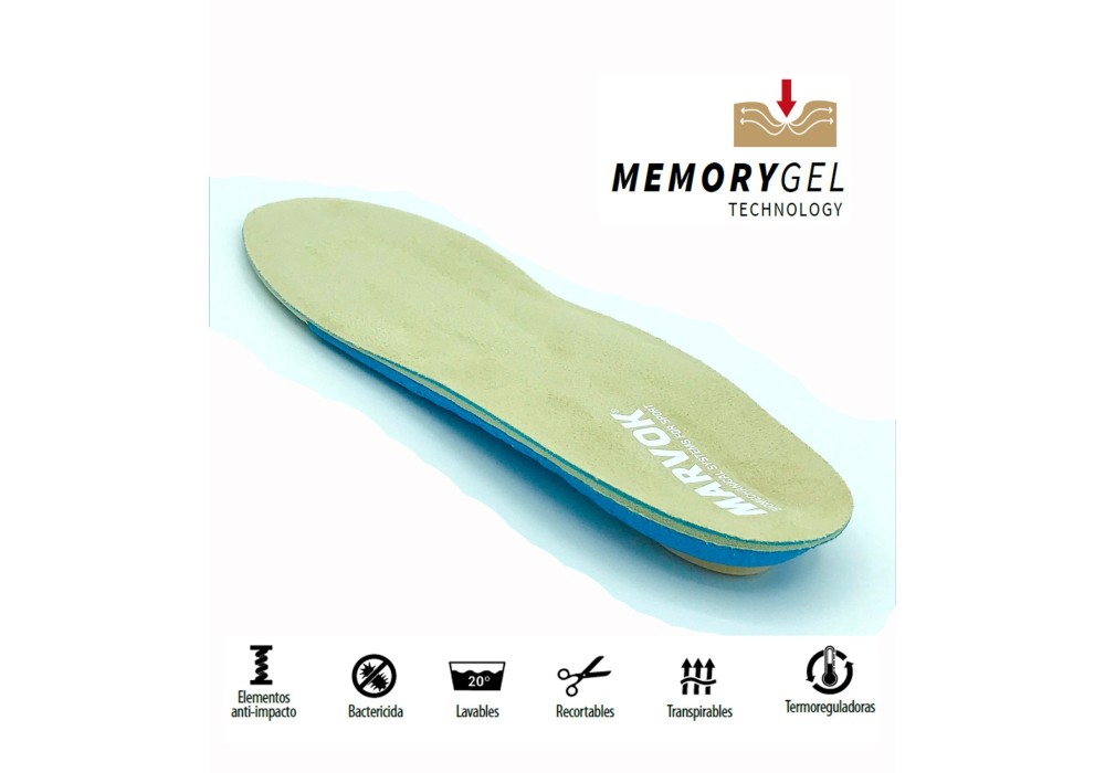 PLANTILLA MARVOK PERFORMANCE MEMORY GEL (PAR)