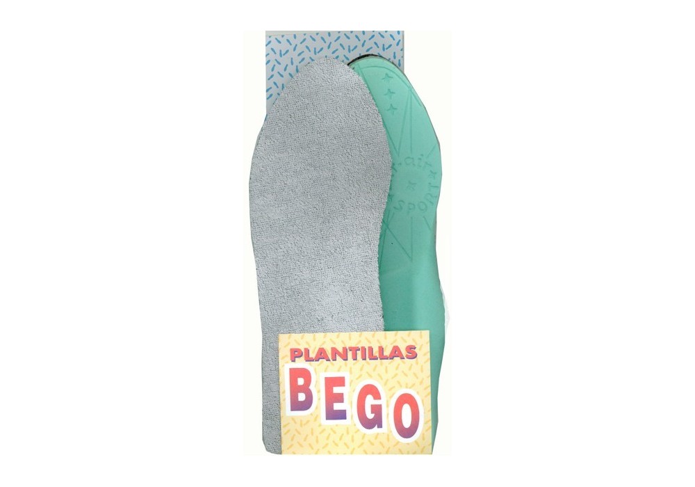 PLANTILLAS BEGO RELAX RIZO SILICONA (PAR)
