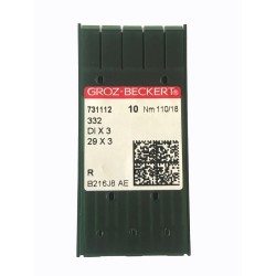 AGUJAS DE MAQUINA SINGER 332 (UNIDAD)